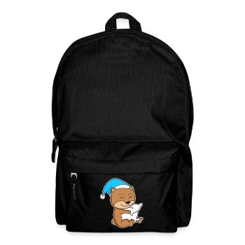 Shiba Inu Schlafen Müdigkeit Hund - Rucksack - Schwarz - Vorne