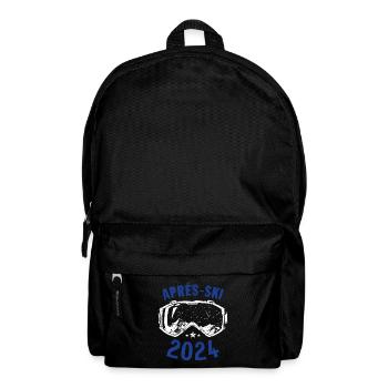 Après Ski 2024 Ski Goggles Mountains Saying - Backpack - black - Front