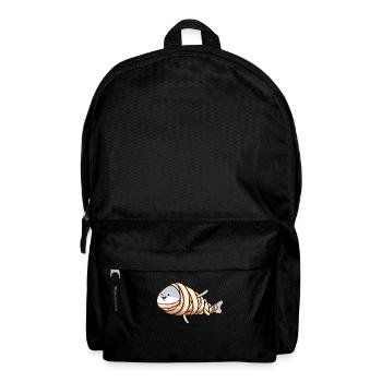 Sacabambaspis poisson Meme momie Halloween - Sac à dos - noir - Devant