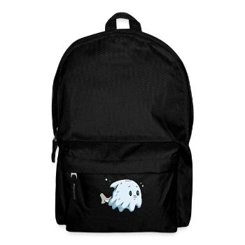 Sacabambaspis Fish Meme Ghost Halloween - Backpack - black - Front