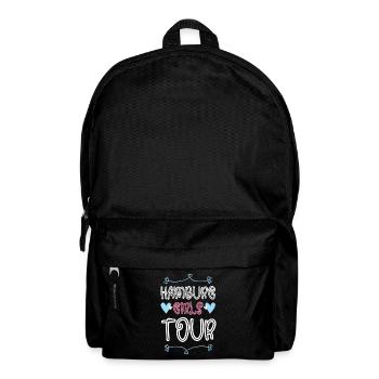 Hamburg Girls Tour Herz - Rucksack - Schwarz - Vorne