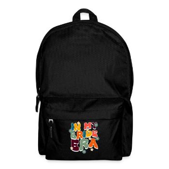 Groovy Bridal Wedding Party Bridal Flower Flowers - Backpack - black - Front