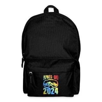 Masque de ski après-ski 2024 coloré - Sac à dos - noir - Devant