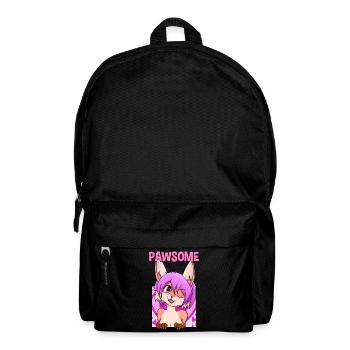 Pawsome I Furry Fandom Cospaly - Rucksack - Schwarz - Vorne