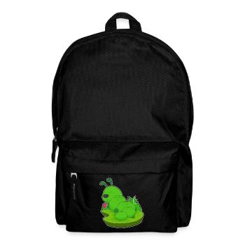 Beignet chenille - Sac à dos - noir - Devant