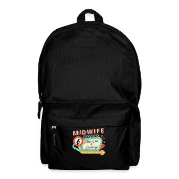 Nurse Midwife Birth Worker Midwife - Backpack - black - Front