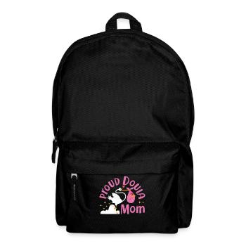 Doula accoucheuse maman fière doula - Sac à dos - noir - Devant