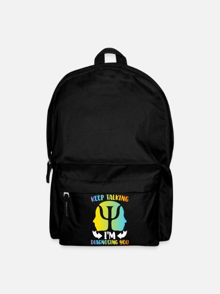 Drôle de psychologie psychologie - Sac à dos - noir