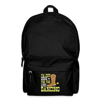 Line Dancing Groupe Line Dance Western Cowboy - Backpack - black - Front
