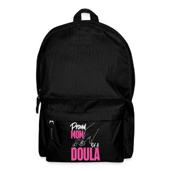 Doula Birth Worker Mom Proud Mom - Backpack - black - Front