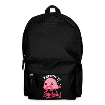 Lustiger Blobfisch Meerestier - Rucksack - Schwarz - Vorne
