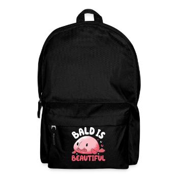 Lustiger Blobfisch Meerestier - Rucksack - Schwarz - Vorne