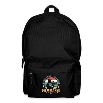 Filmmaker A Short Story I Am A Proud Film Director - Rucksack - Schwarz - Vorne