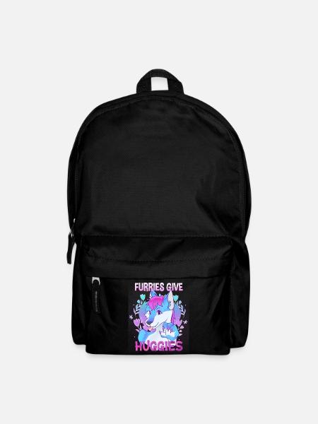 Furries give Huggies I Furry Fandom I Cosplay - Rucksack - Schwarz