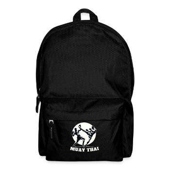 Muay Thai Kämpfer Design - Rucksack - Schwarz - Vorne