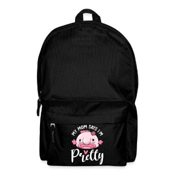 Funny Blobfish Sea Creature - Backpack - black - Front