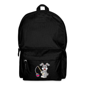 Bunny Easter Fishing - Backpack - black - Front