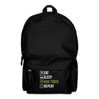 Défenseurs des arbres et écologistes - Sac à dos - noir - Devant