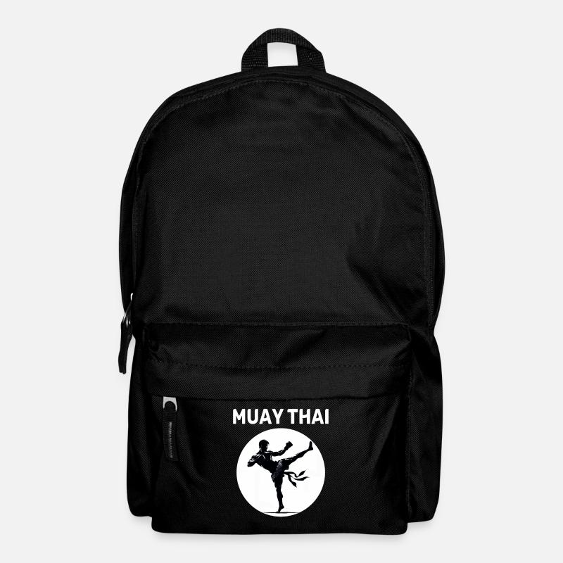 Muay Thai Kämpfer - Rucksack - Schwarz