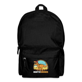 Tanteaurus T Rex dinosaure tante famille Saurus - Sac à dos - noir - Devant