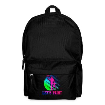 House Painter Decorator Retro 80s - Backpack - black - Front