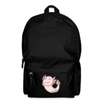 Axolotl Motif Kids - Backpack - black - Front