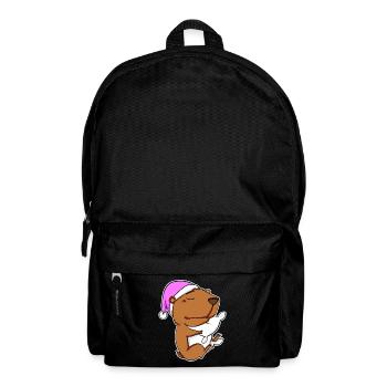 Capybara Capybara Oreiller Fatigué Relax - Sac à dos - noir - Devant
