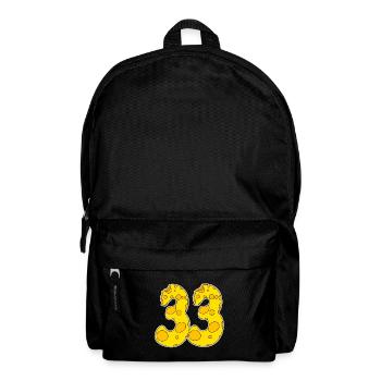 33 ans Lustig Käse - Sac à dos - noir - Devant