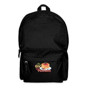 Pancake Lover Kids Girl This Girl - Rucksack - Schwarz - Vorne