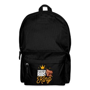Barbecue Ribs King - Backpack - black - Front