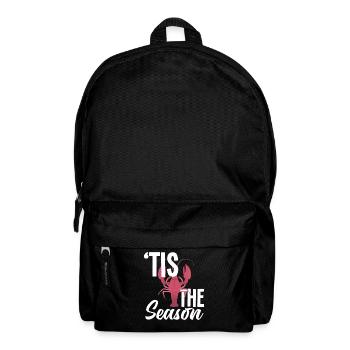 Crawfish Season Saying Gift - Backpack - black - Front