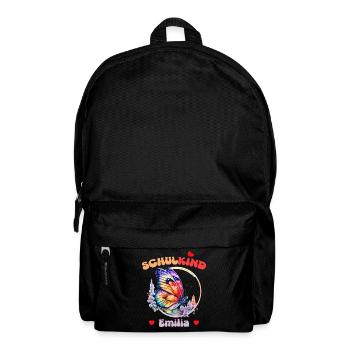 Schulkind Einschulung 1 - Rucksack - Schwarz - Vorne