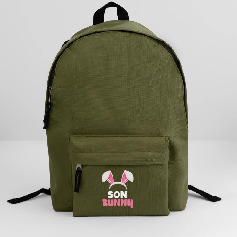 Son Bunny Easter Bunny Ears Easter Backpack