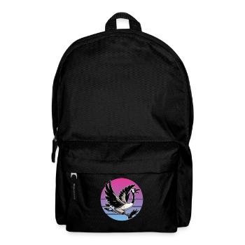 Wütende Kanadische Gans - Rucksack - Schwarz - Vorne