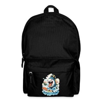 Sushi Rice Monster Japon Art Streetwear - Sac à dos - noir - Devant