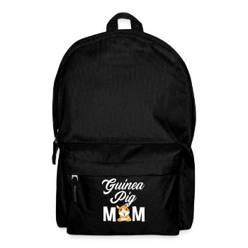 Meerschweinchen Mama Mutter - Rucksack - Schwarz - Vorne