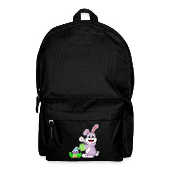 Jardin de Pâques Bunny - Sac à dos - noir - Devant