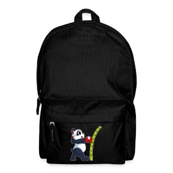 Panda Boxer Boxing Gloves Boxing - Backpack - black - Front