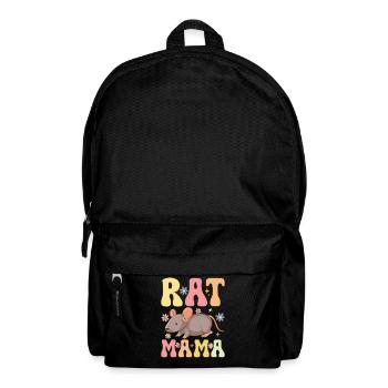 Groovy Rat Mom Female Rat Pet Owner - Backpack - black - Front