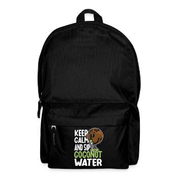 Humour à l’eau de - Sac à dos - noir - Devant