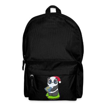 Forfait Noël Panda - Sac à dos - noir - Devant