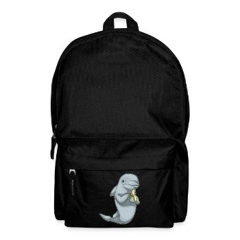 Dolphin Banana - Backpack - black - Front