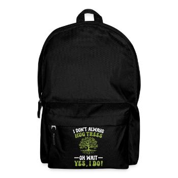 Tree conservationists and environmentalists - Backpack - black - Front
