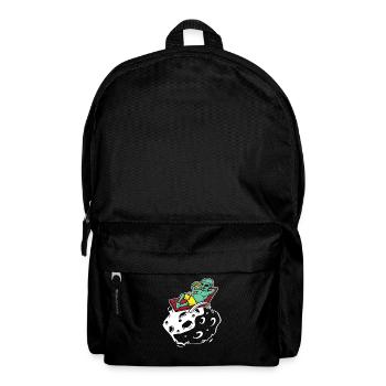 Alien Pizza Planet - Backpack - black - Front