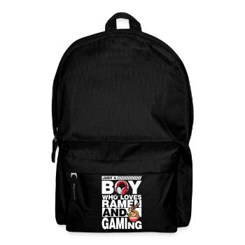Ramen Et Gaming Japon Anime Manga Otaku - Sac à dos - noir - Devant