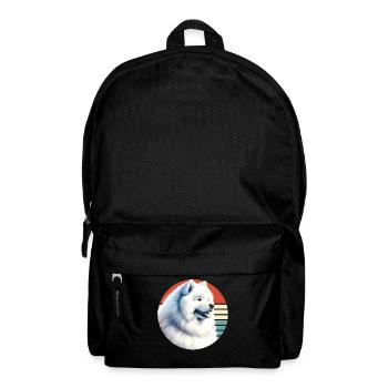 Samoyed Dog Gifts Cute Samoyed Dog Graphic - Backpack - black - Front