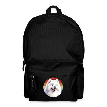 Samoyed Dog Gifts Cute Samoyed Dog Graphic - Backpack - black - Front