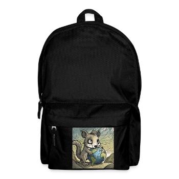 Cute Anime Design - Backpack - black - Front