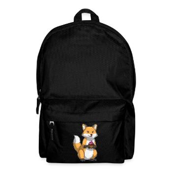 Fox Cupcake - Backpack - black - Front