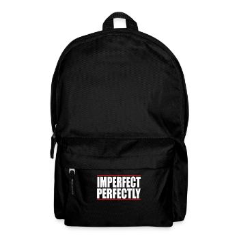 Imperfect Perfectly - Backpack - black - Front